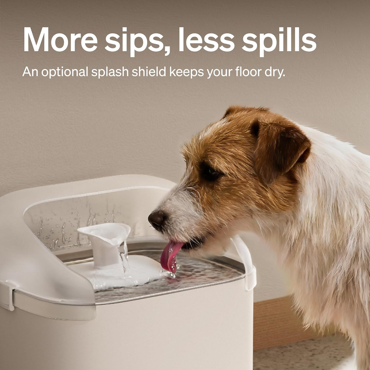 Smart Stainless Steel Dog Water Fountain 3L with App