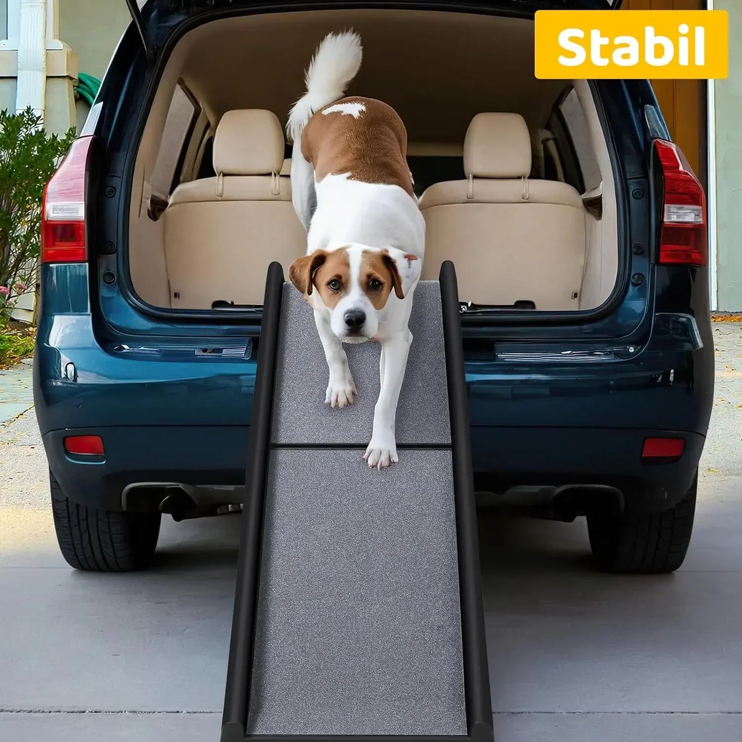 Folding Pet Ramp - 156cm Portable Car Ramp for Dogs
