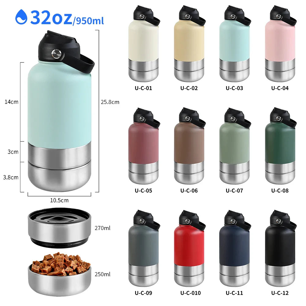 3-in-1 Travel Water Bottle - Never Worry About Hydration Again