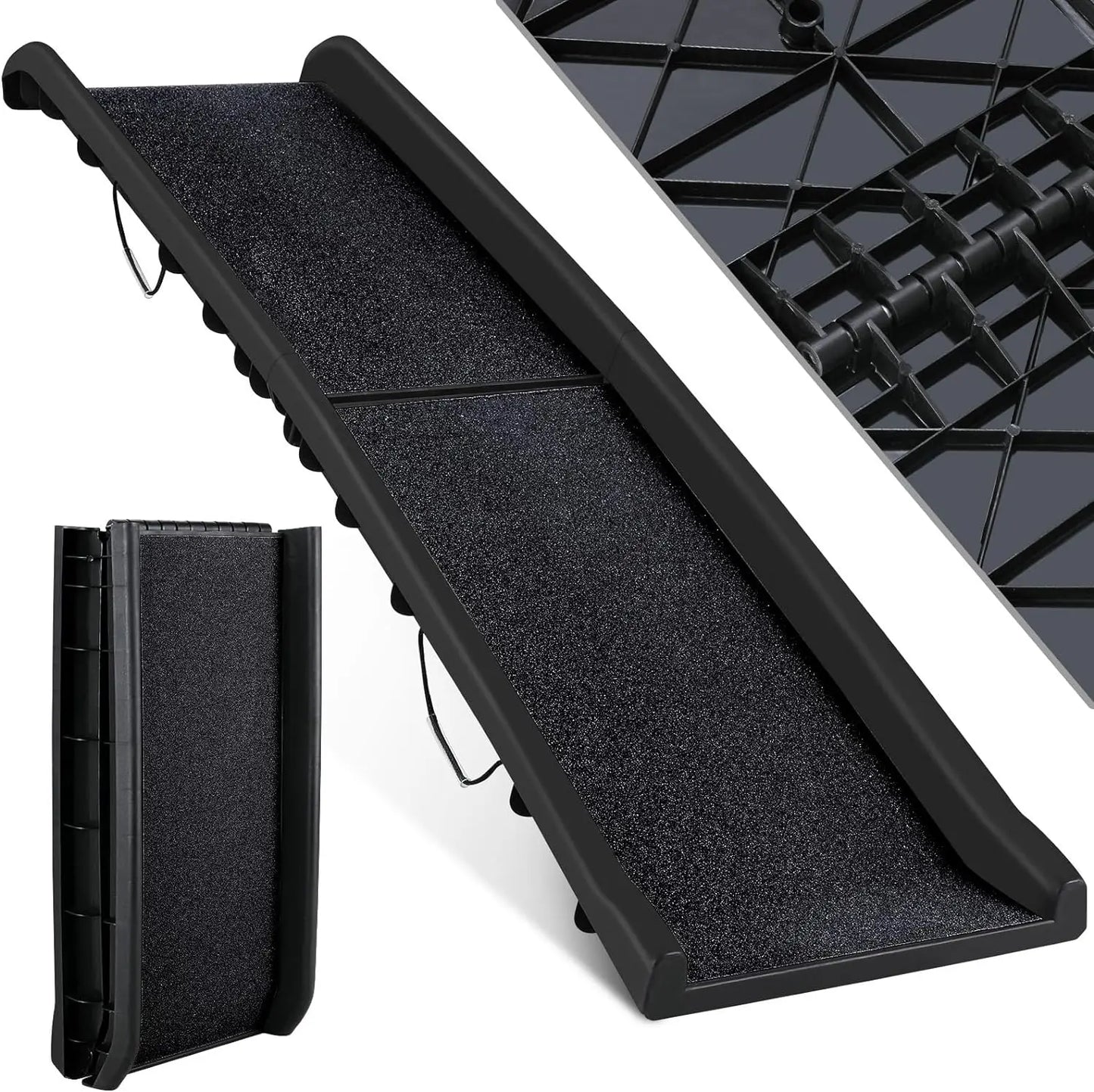 Folding Pet Ramp - 156cm Portable Car Ramp for Dogs