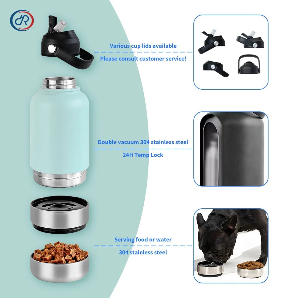 3-in-1 Travel Water Bottle - Never Worry About Hydration Again